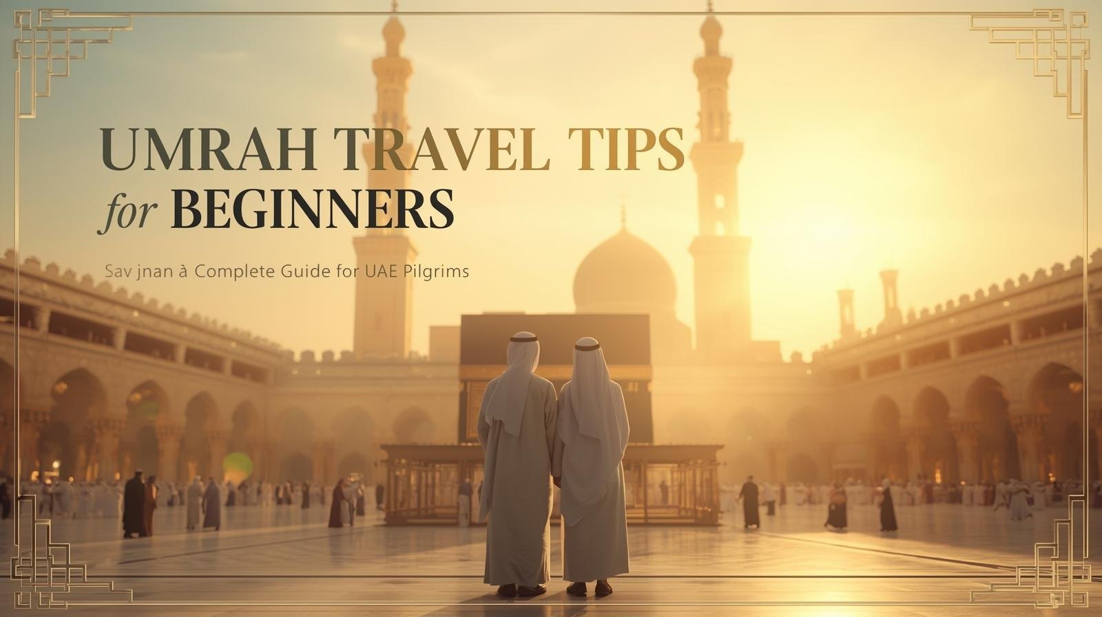 Umrah travel tips for beginners